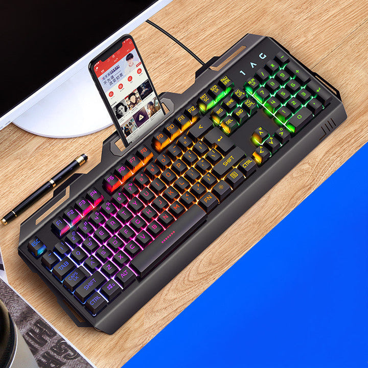 Unlock Your Gaming Potential with the Mechanical Feel Gaming Keyboard