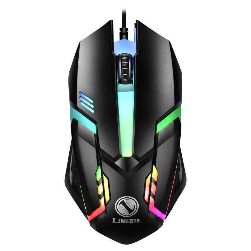 Wired Backlit USB Mouse for Competitive Gaming: Elevate Your Game