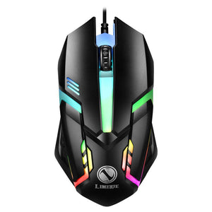 Wired Backlit USB Mouse for Competitive Gaming: Elevate Your Game