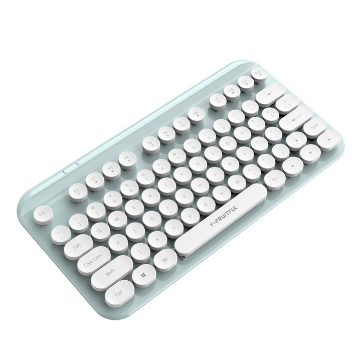 Discover the Mini 2.4G Punk Wireless Keyboard