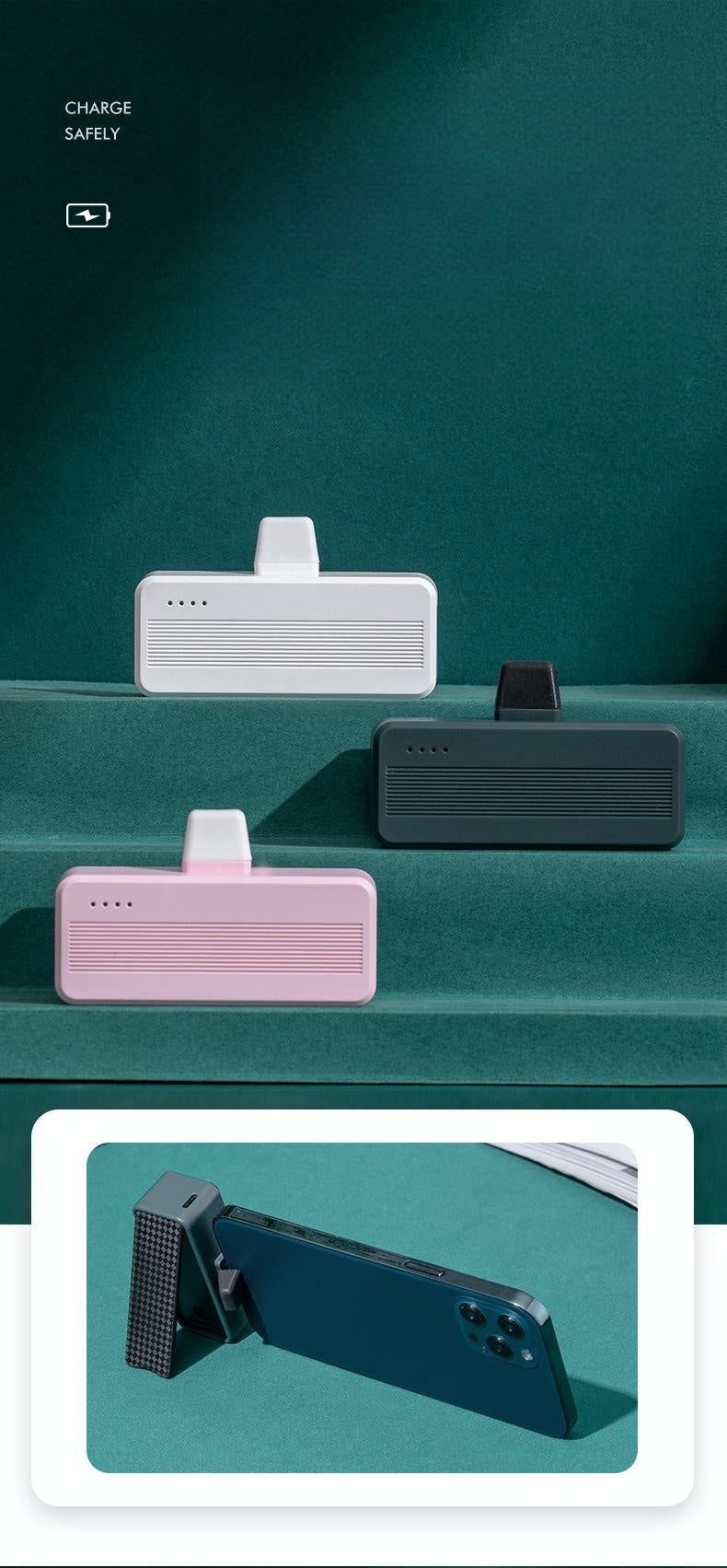 Mini 3000mAh Portable Power Bank