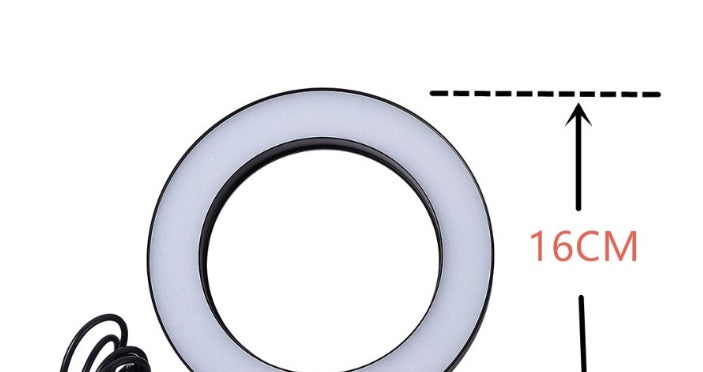 Apple Compatible LED Ring Light with Tripod