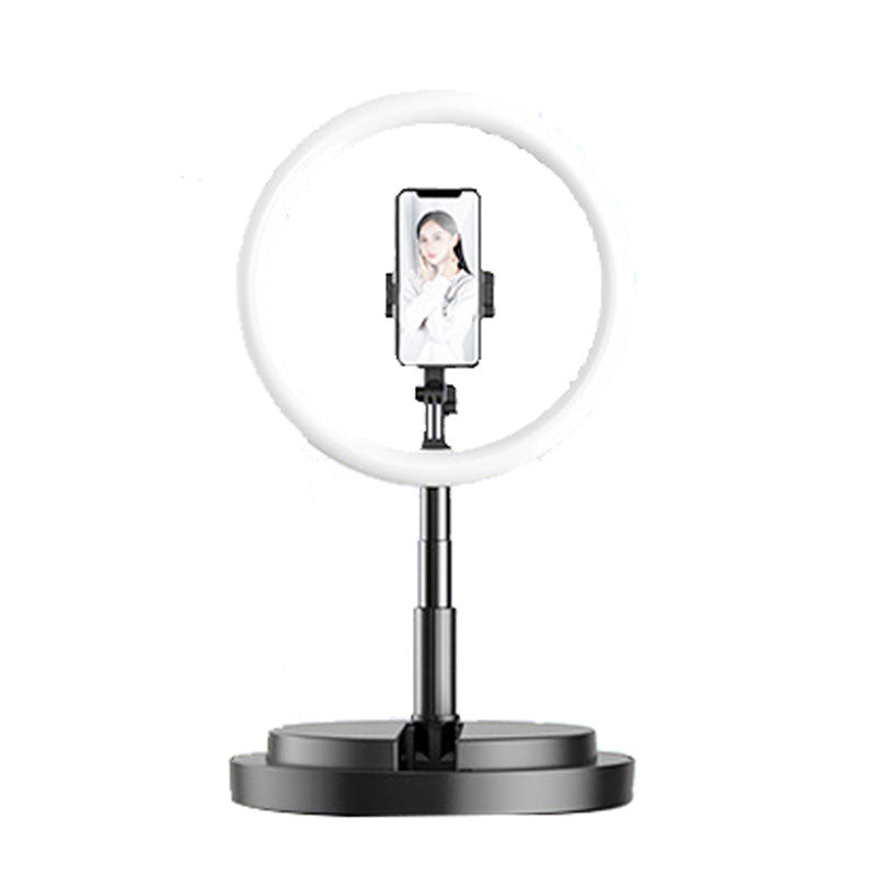 10-Inch Dimmable LED Selfie Ring Light with Tripod for YouTube, Vlog, and Live Streaming