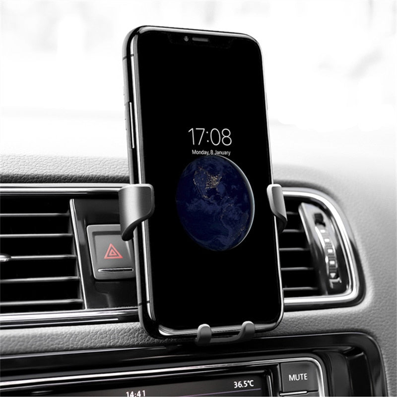 Universal Car Air Vent Phone Holder – Gravity Mount