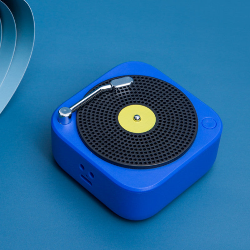 Wireless Mini Portable Vinyl Record Speaker
