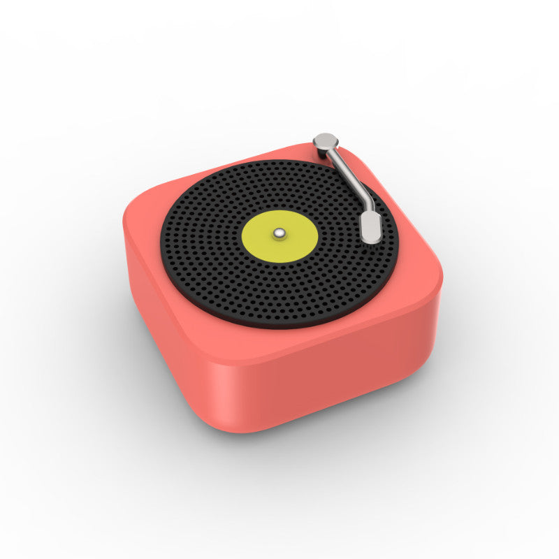 Wireless Mini Portable Vinyl Record Speaker
