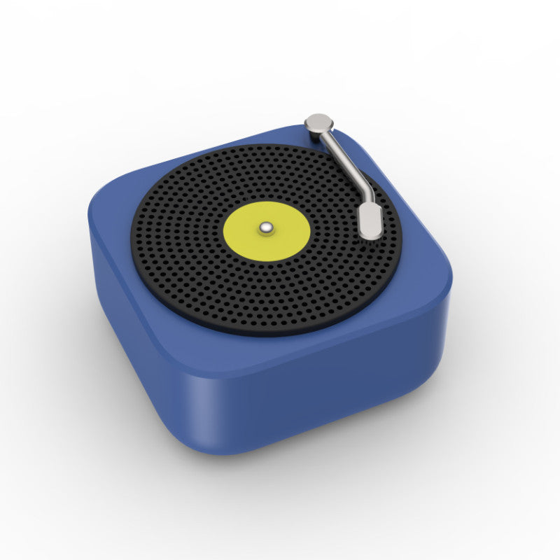 Wireless Mini Portable Vinyl Record Speaker