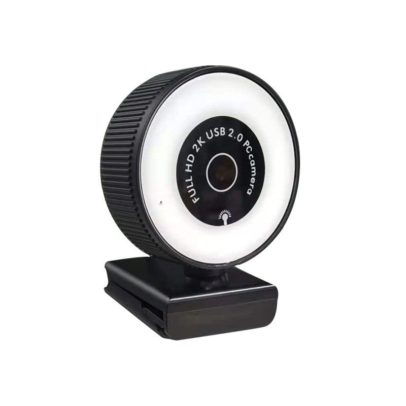 1080p 2K HD Autofocus Webcam with Microphone and Cover