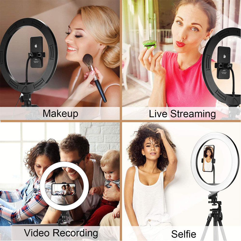 Apple Dimmable USB LED Ring Light Tripod