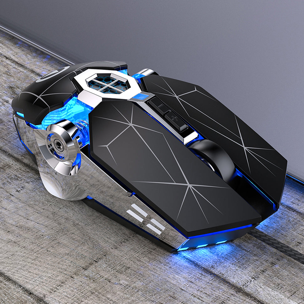 Wired Silent Gaming Mechanical Mouse for PC & Laptop