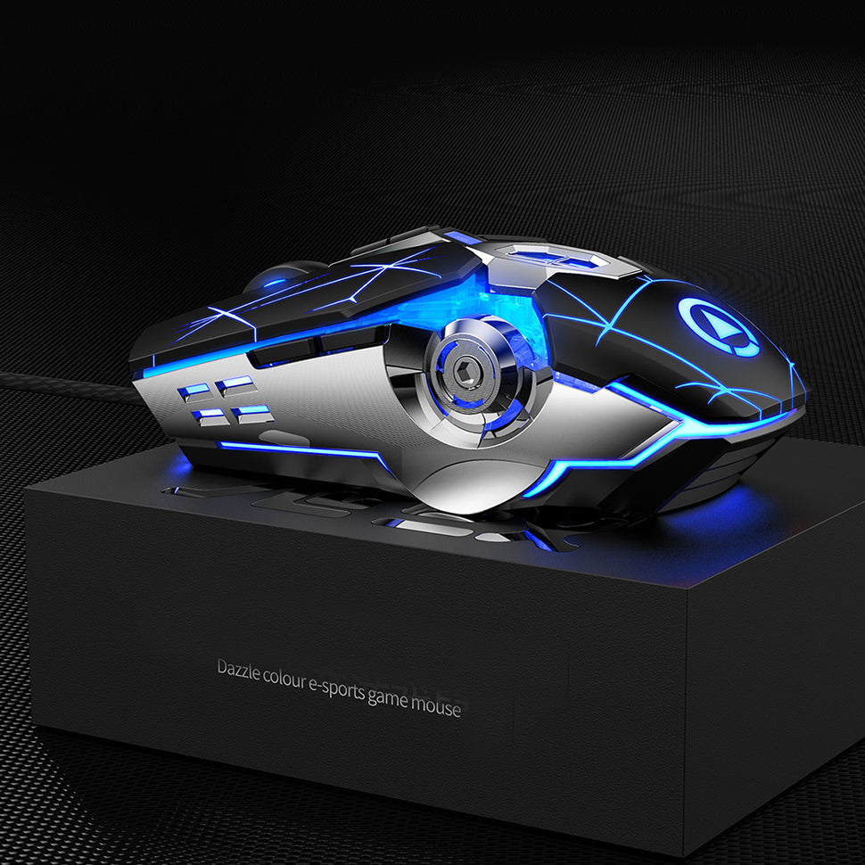 Wired Silent Gaming Mechanical Mouse for PC & Laptop