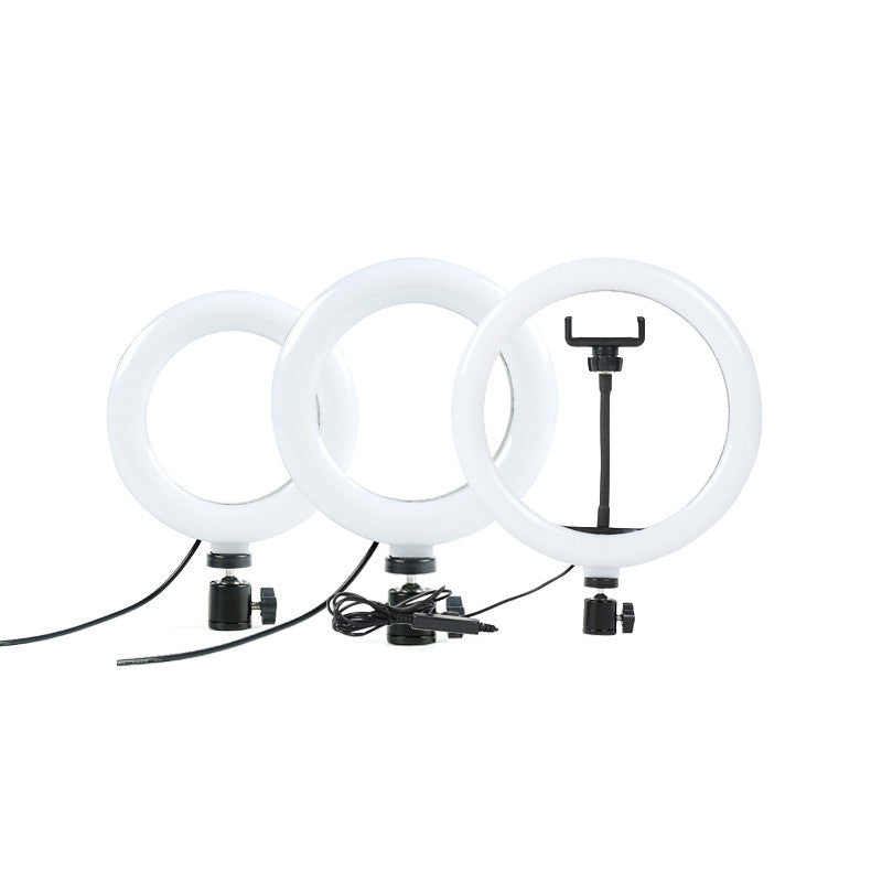Apple Compatible Live Ring Light Tripod Set