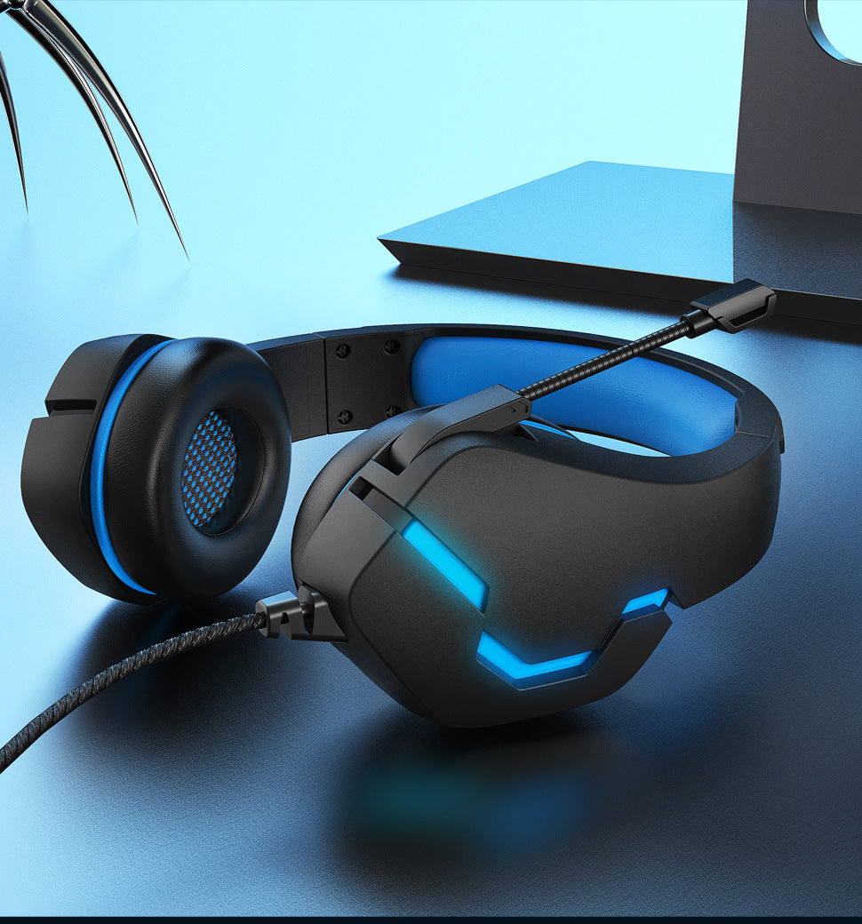 J10 Wired Gaming Headset with Mic & LED