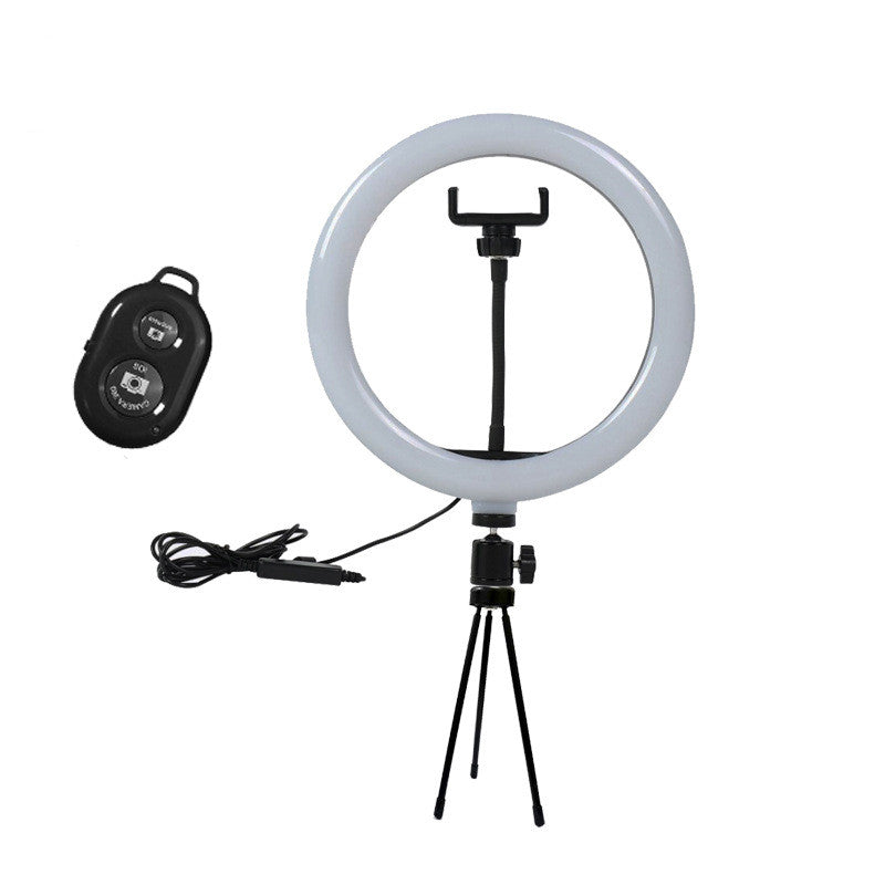 Apple Compatible Live Ring Light Tripod Set
