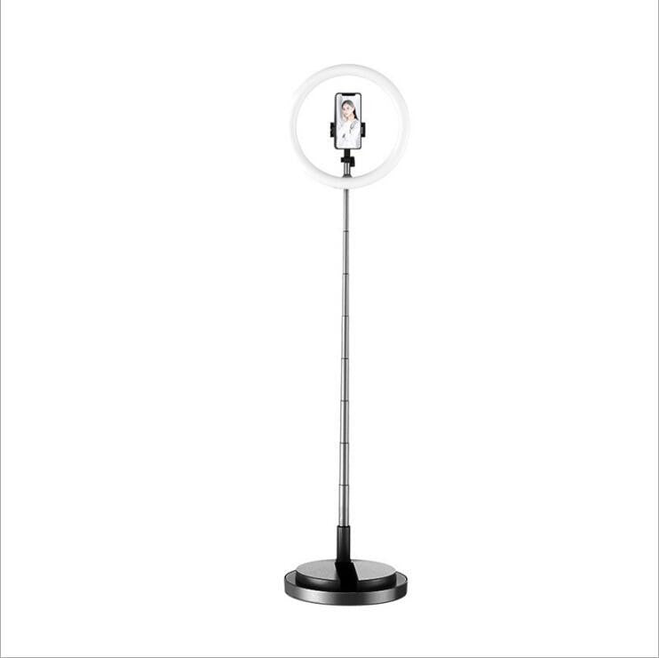 10-Inch Dimmable LED Selfie Ring Light with Tripod for YouTube, Vlog, and Live Streaming