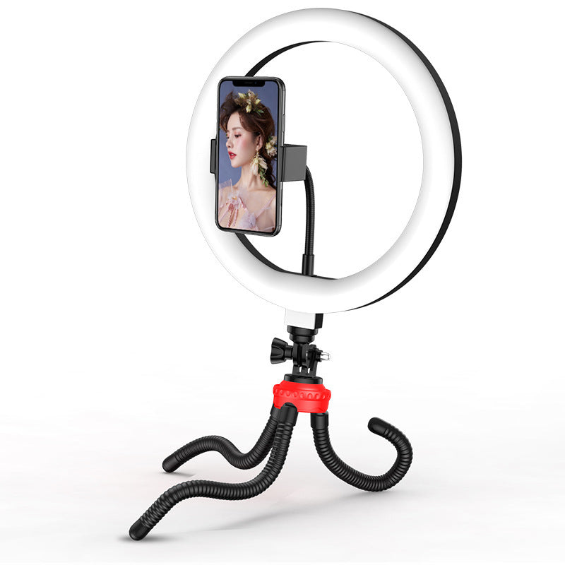 Apple Compatible 10-Inch LED Ring Light Tripod