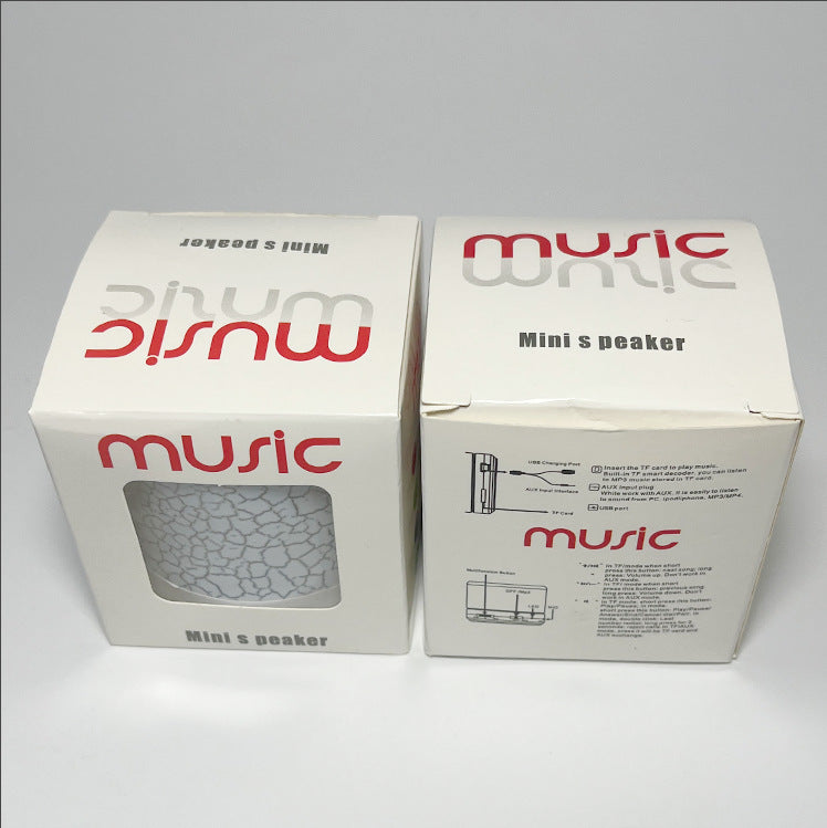 A9 Mini Bluetooth Speaker Portable Subwoofer with LED Light