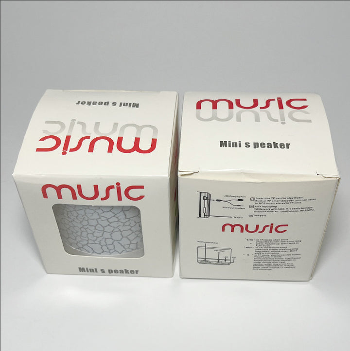 A9 Mini Bluetooth Speaker Portable Subwoofer with LED Light
