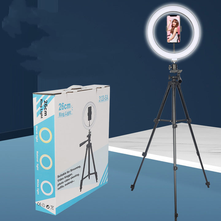 Apple Compatible LED Ring Light Tripod