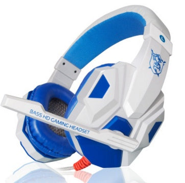 PU MIND PC780 Black & Blue Gaming Headset with Mic & LED