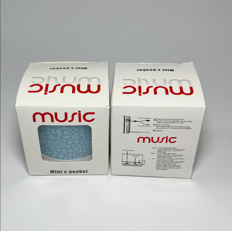 A9 Mini Bluetooth Speaker Portable Subwoofer with LED Light