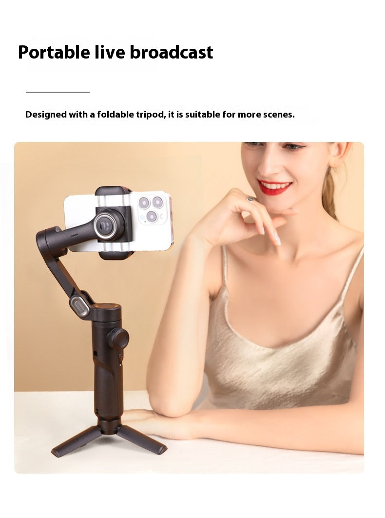3-Axis Handheld Mobile Phone Stabilizer Tripod