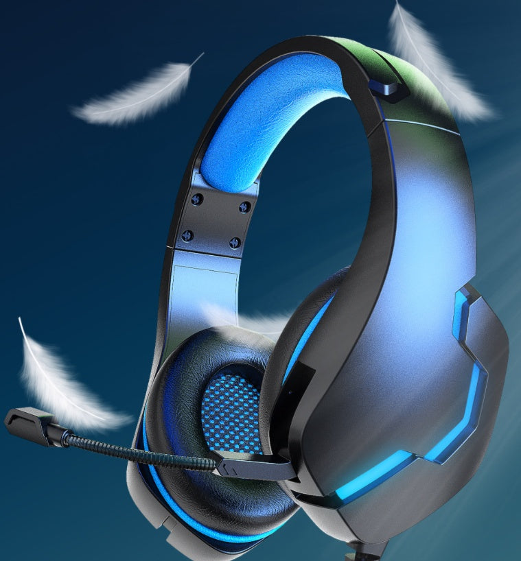 J10 Wired Gaming Headset with Mic & LED