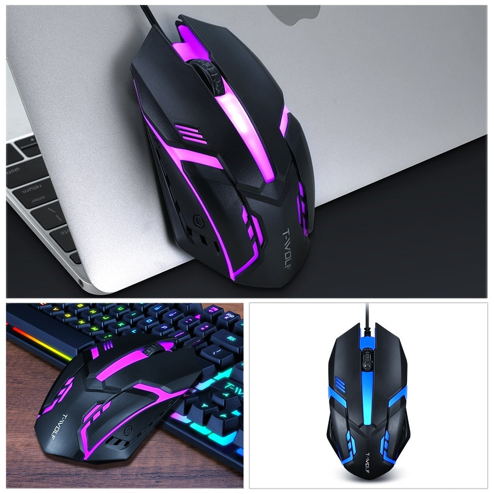 Wired RGB USB Gaming & Office Mouse