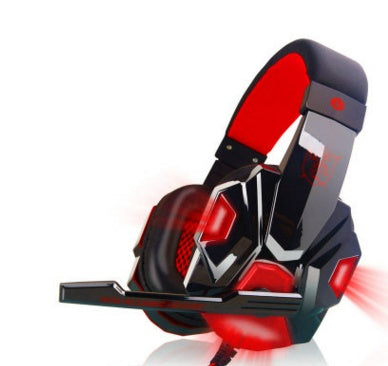 PU MIND PC780 Black & Blue Gaming Headset with Mic & LED
