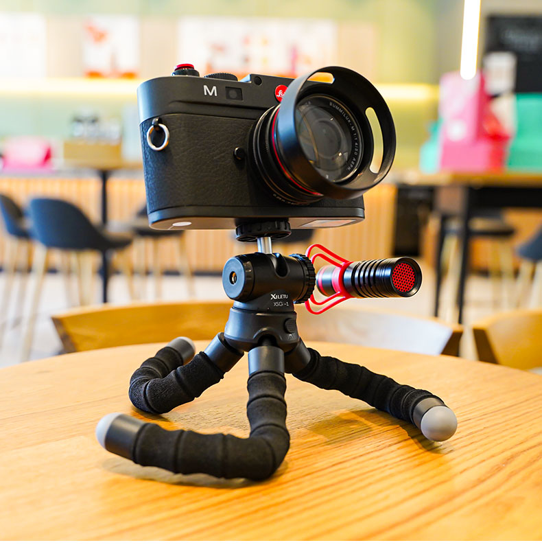Apple Compatible Portable Octopus Tripod with Ball Head