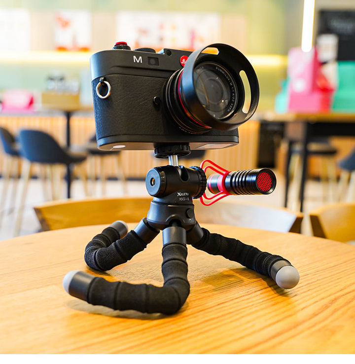 Apple Compatible Portable Octopus Tripod with Ball Head