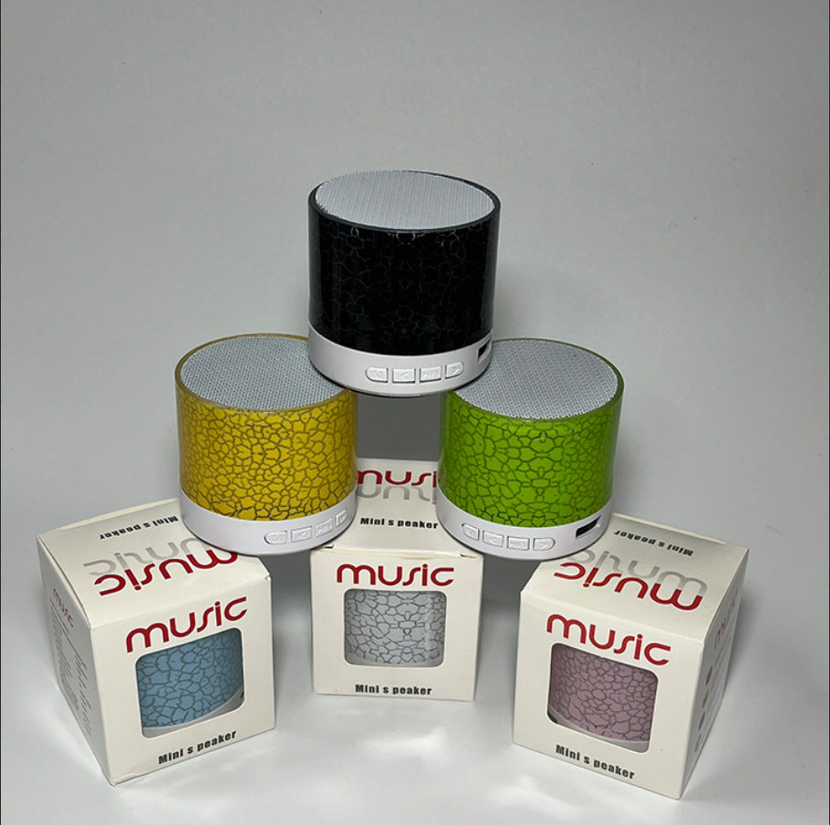 A9 Mini Bluetooth Speaker Portable Subwoofer with LED Light
