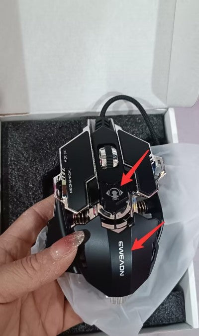 Forerunner Wired Esports Gaming Mouse Mechanical & Weighted