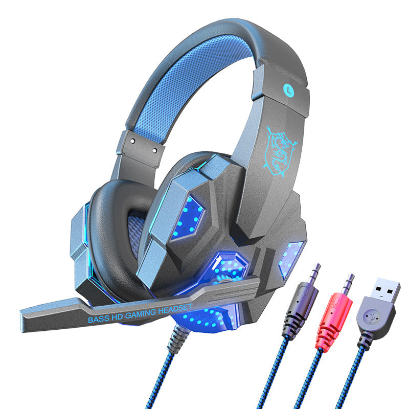 7.1 Wired Gaming Headset with LED Lights