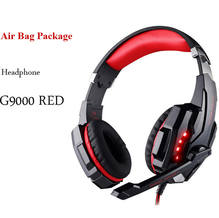 Wired Gaming Headset with Surround Sound & Mic
