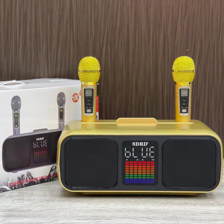 SD318 Desktop Bluetooth Speaker with Dual Speakers and Microphone