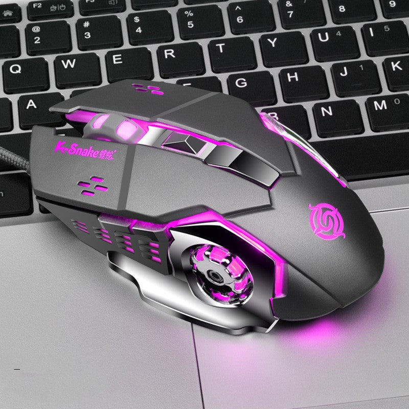 Wired USB Gaming & Office Mouse with Metal Housing