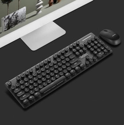 Steampunk Retro Gaming Keyboard & Mouse Set