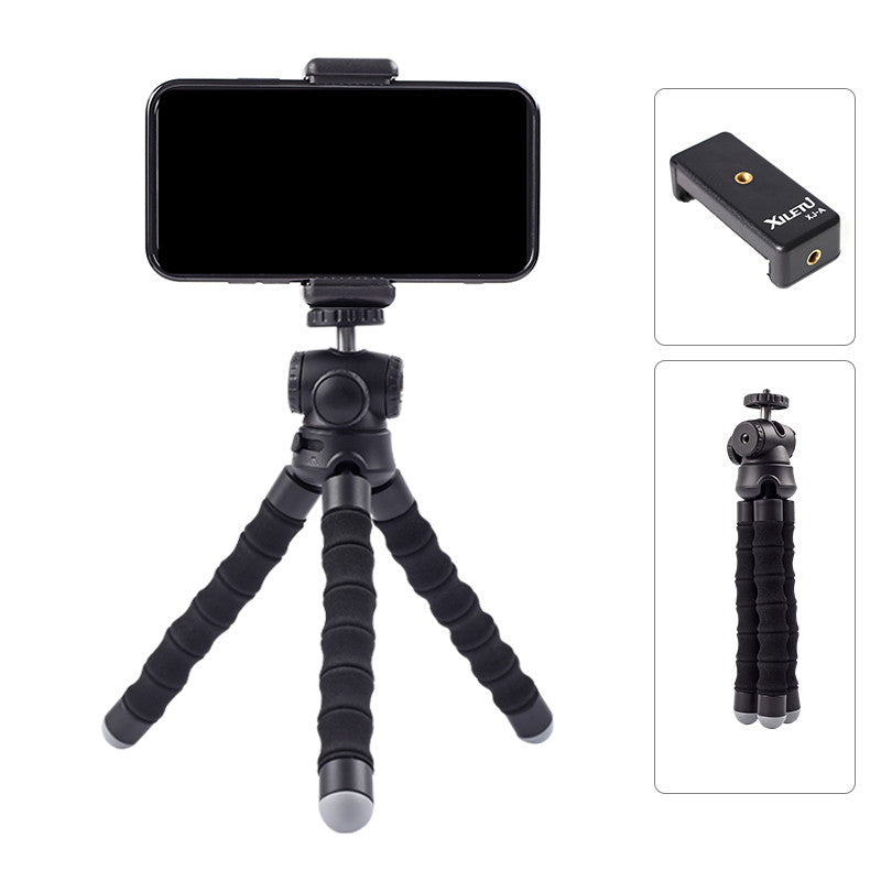 Apple Compatible Portable Octopus Tripod with Ball Head