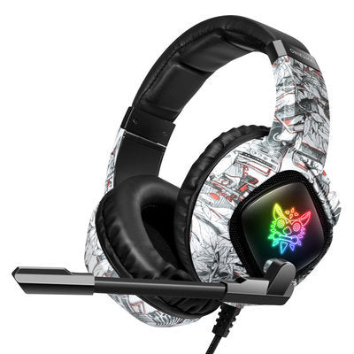 RGB Over-Ear Gaming Headset for Xbox & PS4 with Mic