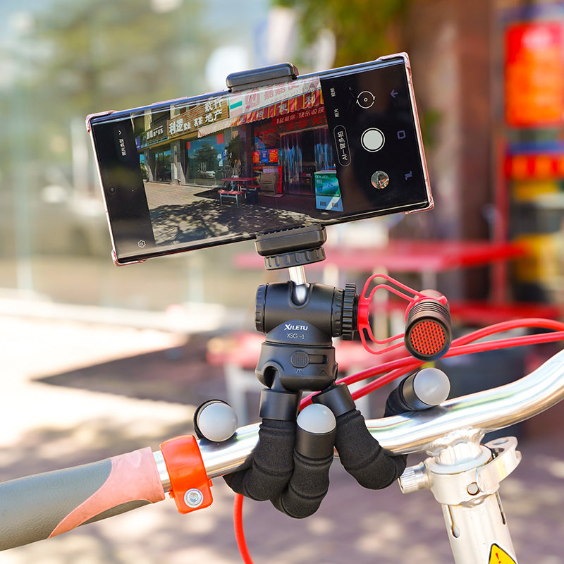 Apple Compatible Portable Octopus Tripod with Ball Head