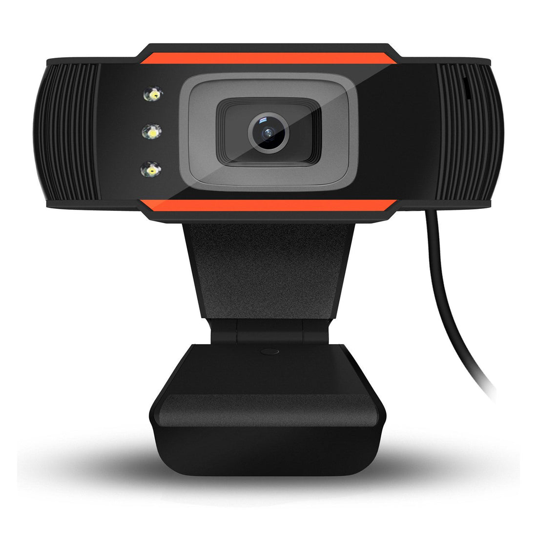 USB HD Webcam with Adjustable LED Fill Light