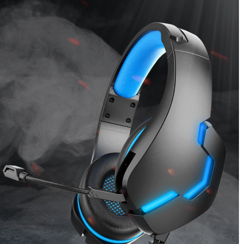 J10 Wired Gaming Headset with Mic & LED