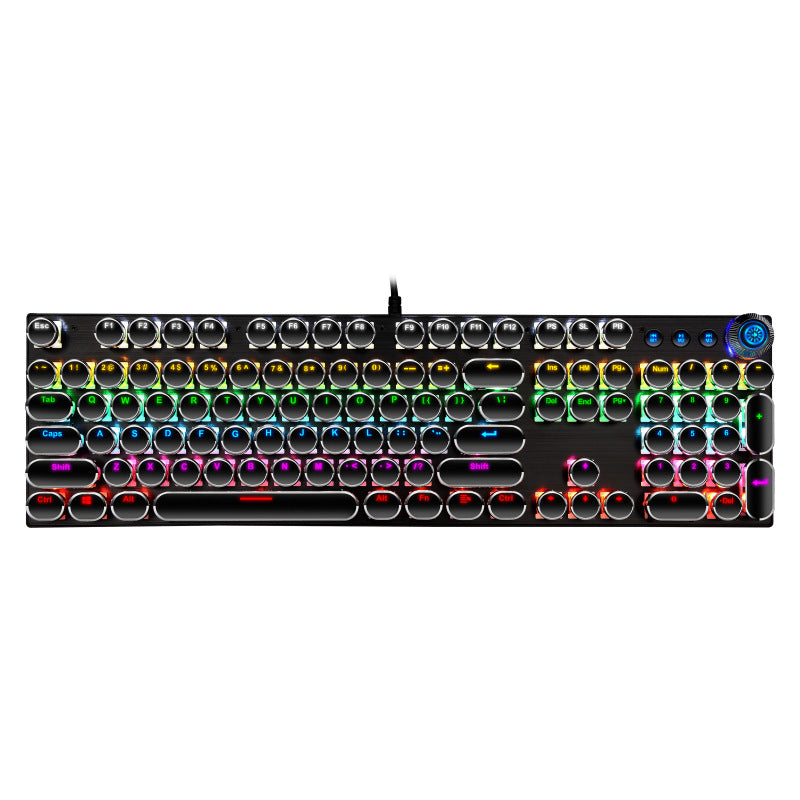 104-Key Green Axis Wired Gaming & Office Keyboard