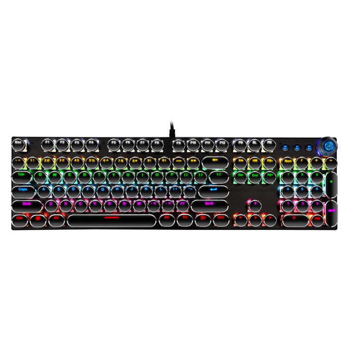 104-Key Green Axis Wired Gaming & Office Keyboard