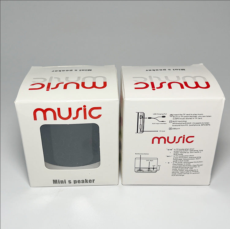 A9 Mini Bluetooth Speaker Portable Subwoofer with LED Light