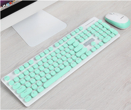 Steampunk Retro Gaming Keyboard & Mouse Set